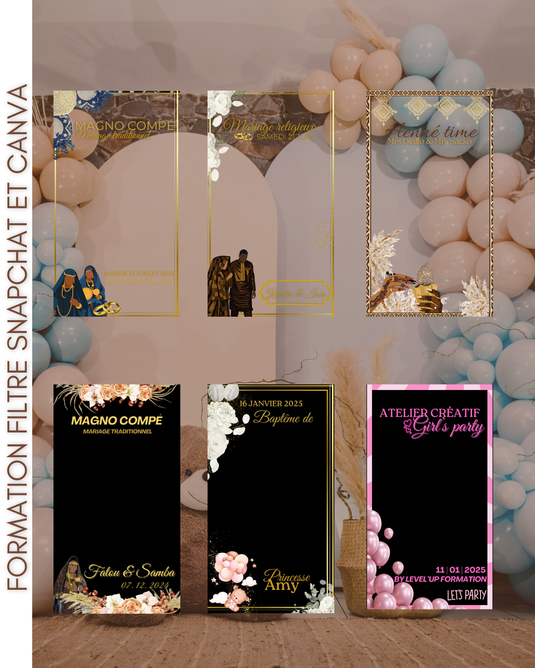 FORMATION FILTRE SNAPCHAT & CANVA